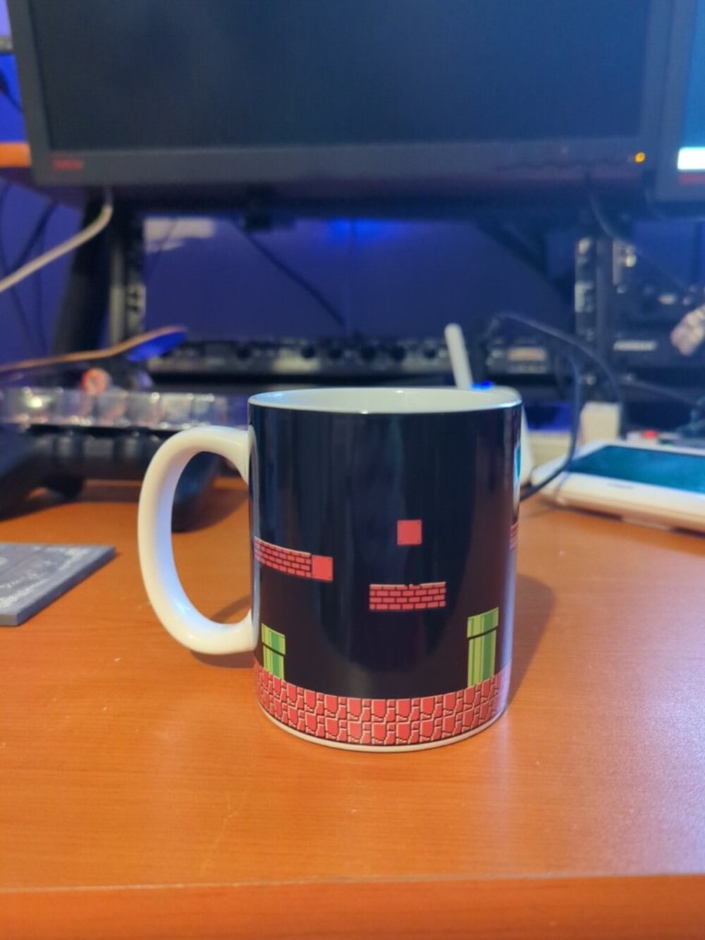 Paladone Super Mario Brothers Heat Changing Ceramic Coffee Mug Collectors